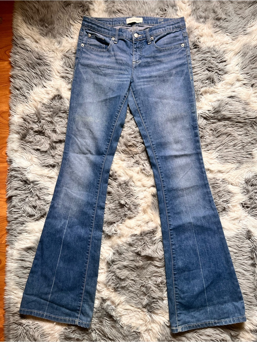 Henry & Belle low rise, flare jeans